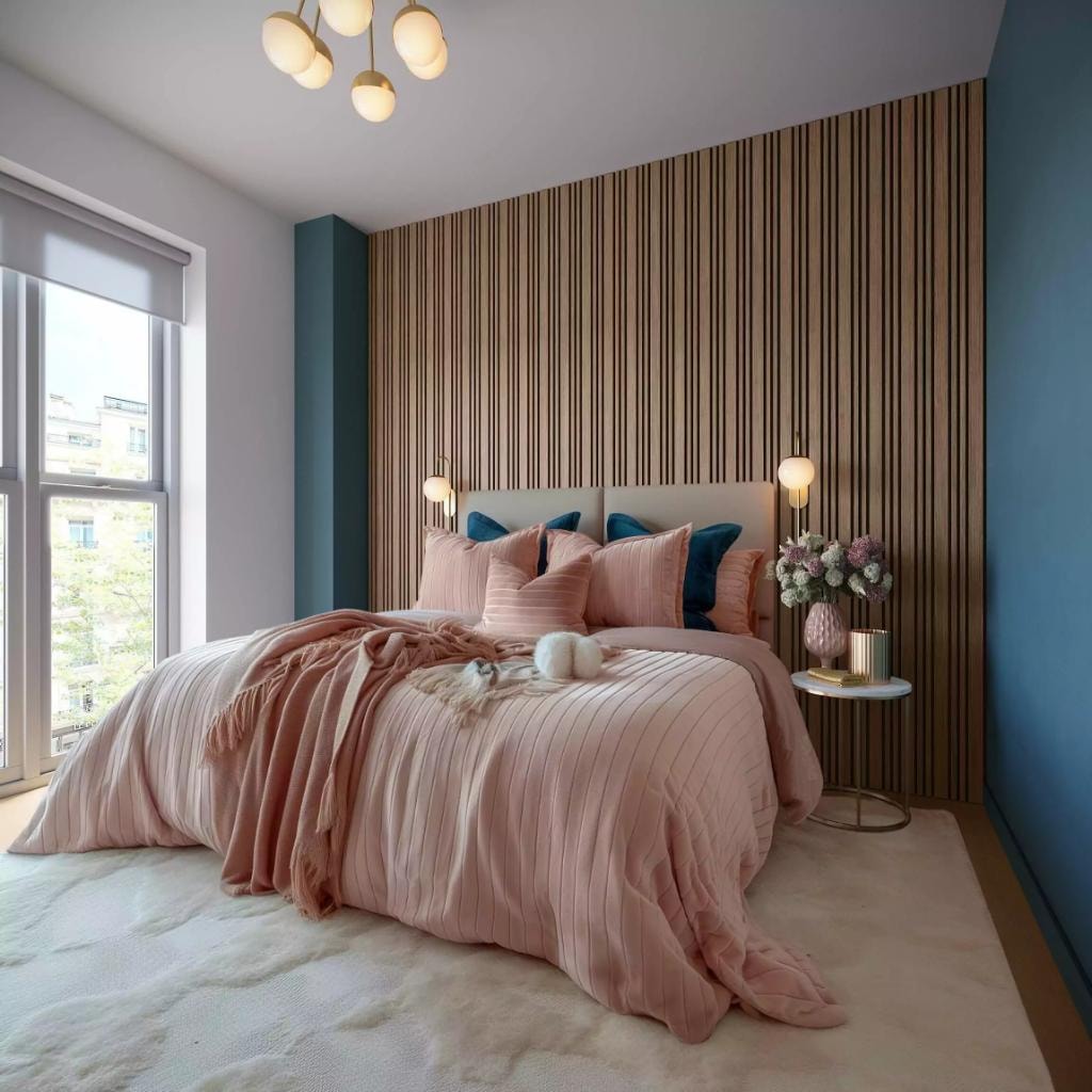 Modern student bedroom at Warwick Lets